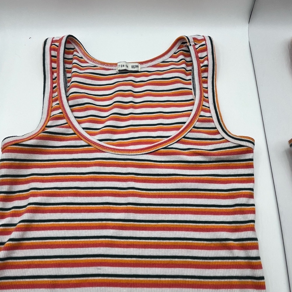 Striped Multicolor Tank Top